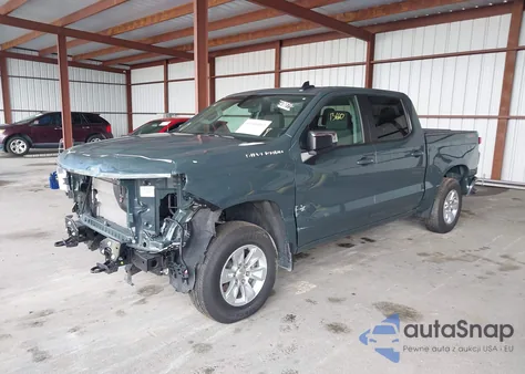 2025 Chevrolet Silverado 1500 4Wd Standard Bed Lt from USA, damaged, VIN 1GCUKDED4SZ156779
